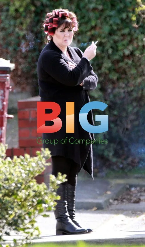 Coleen Nolan Takes Cigarette Break