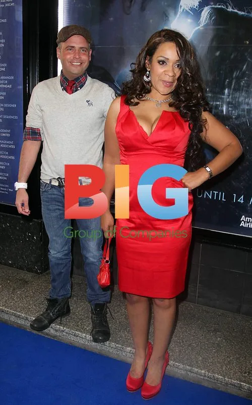 Rowetta at Ghost the Musical Premiere