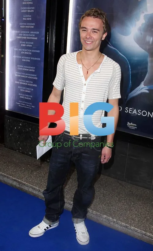 Jack P Shepherd at Ghost the Musical Premiere