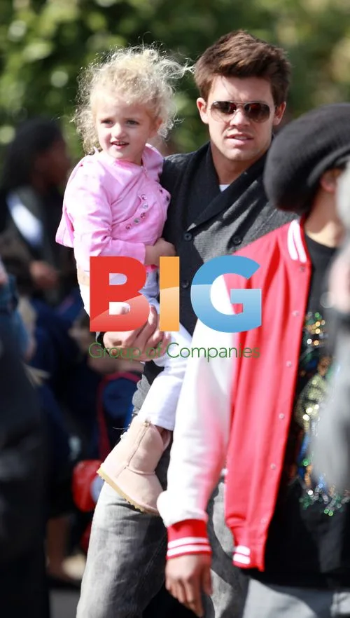 Katie Price Family Outing at Thorpe Park