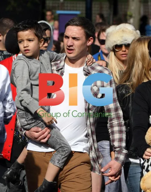 Katie Price & Family at Thorpe Park