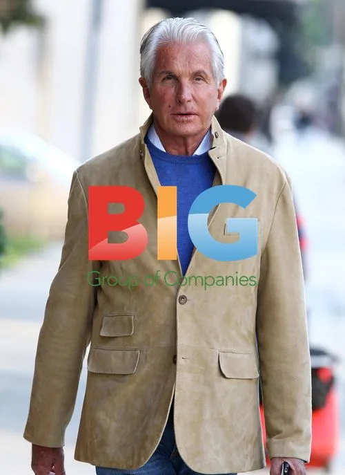George Hamilton out in Beverly Hills