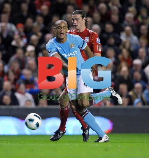 Vincent Kompany during Liverpool V Manchester City (3-0)
