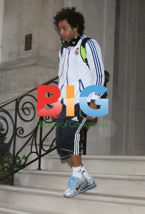 Real Madrid Players Leave Hotel