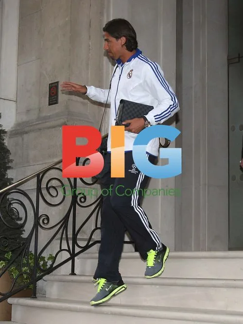 Real Madrid Players Leave Hotel
