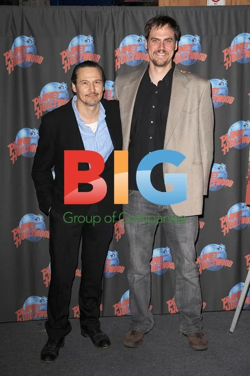 Nick Damici and Jim Mickle at Planet Hollywood