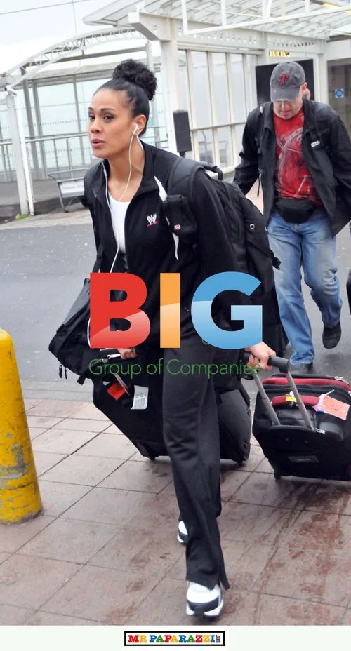 WWE Wrestlers Spotted at Glasgow Airport