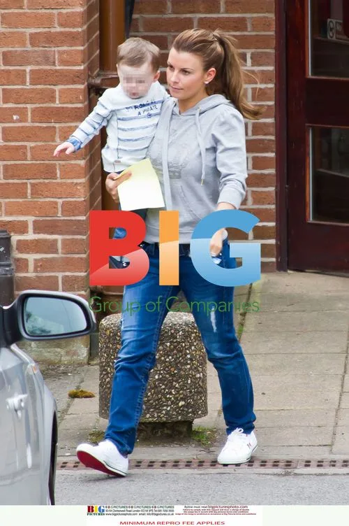 Coleen and Kia Rooney Spotted in Cheshire