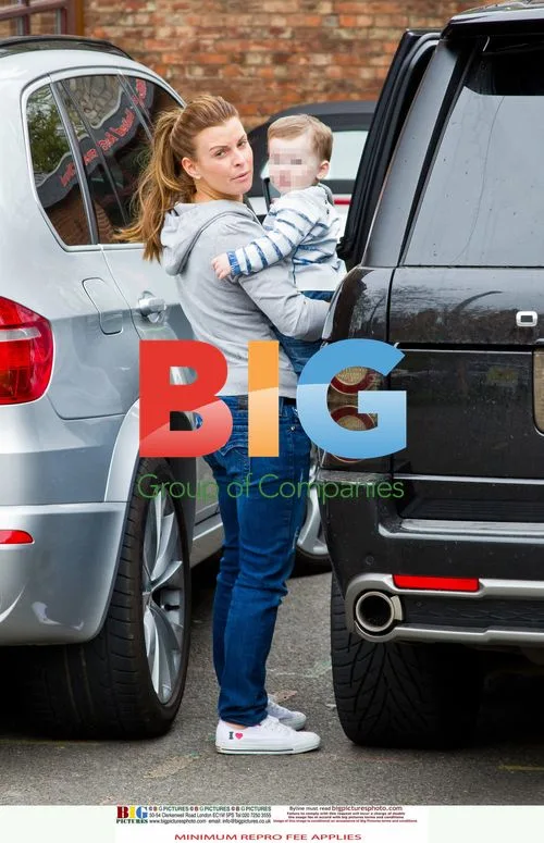 Coleen and Kia Rooney spotted out in Cheshire
