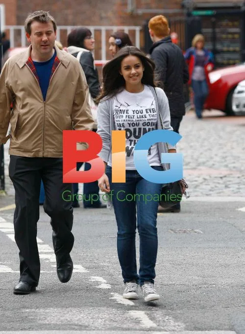 Corrie's Georgia May Foote on Lunch Break