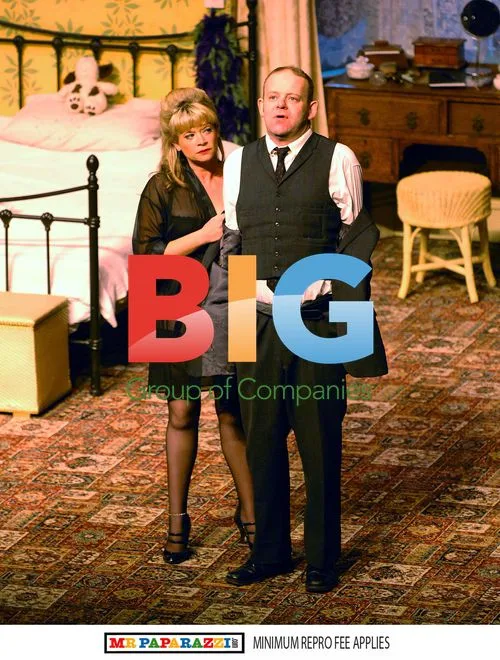Hannah Waterman and Huw Higginson in "Rattle Of A Simple Man"