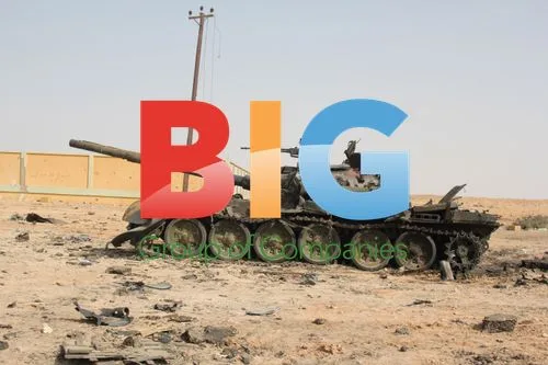 Libyan rebels in Ajdabiya