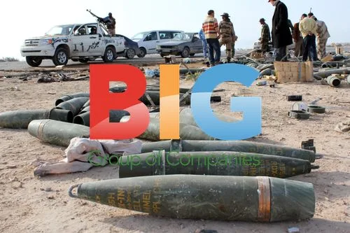 Libyan rebels in Ajdabiya