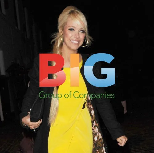 Liz McLarnon Attending Birthday Party