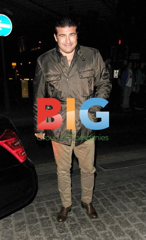 Tamer Hussan at Liz McLarnon's Birthday Party