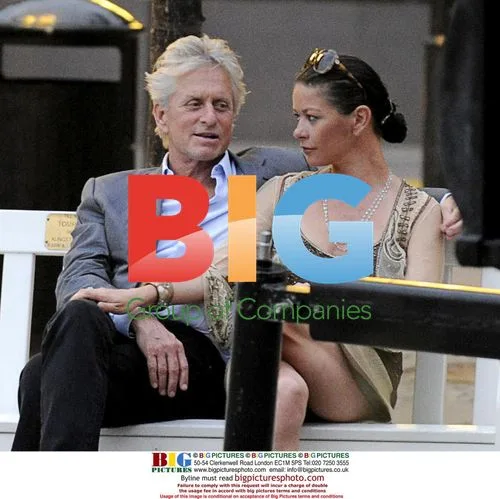 Michael Douglas and Catherine Zeta-Jones in Stockholm
