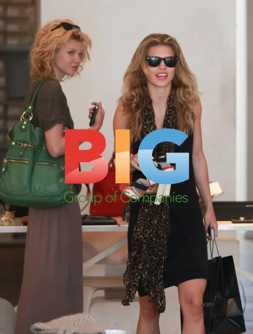 AnnaLynne McCord Shopping in Santa Monica