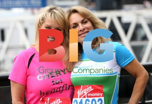 Cheryl Baker at London Marathon Photocall