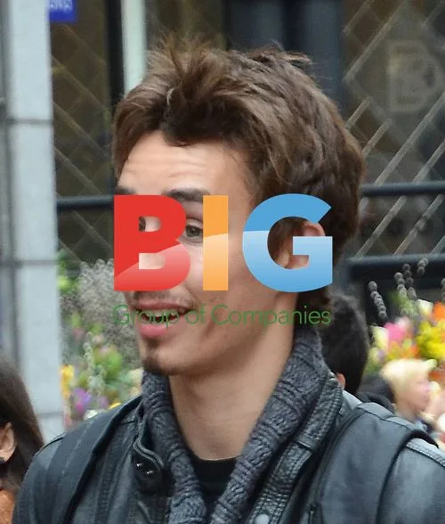 Robert Sheehan spotted on Dublin's Grafton Street