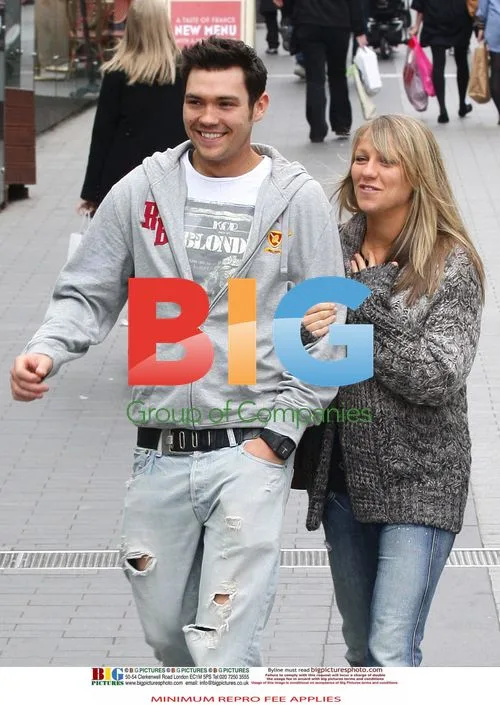 Sam Attwater and Chloe Madeley out ahead of Dancing on Ice Live