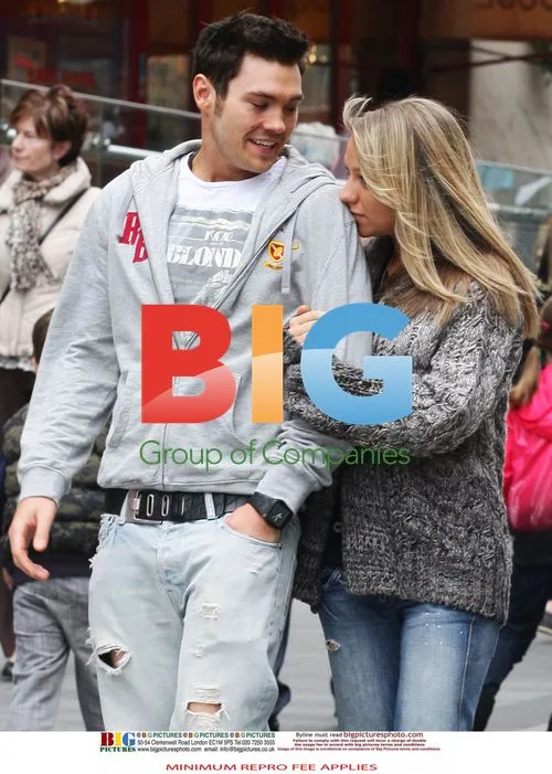 Sam Attwater and Chloe Madeley Out in Birmingham