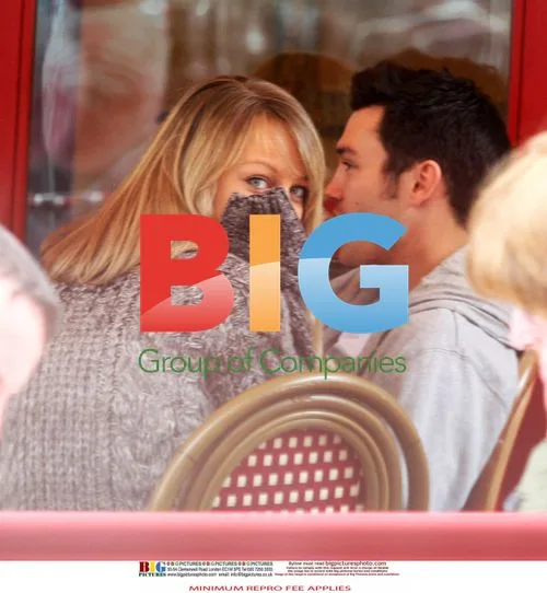 Sam Attwater and Chloe Madeley spotted ahead of Dancing on Ice show