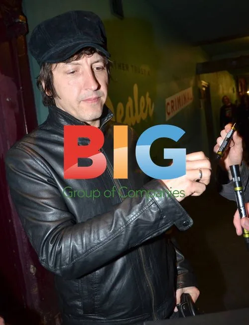 Liam Gallagher leaving The Olympia Theatre, Dublin