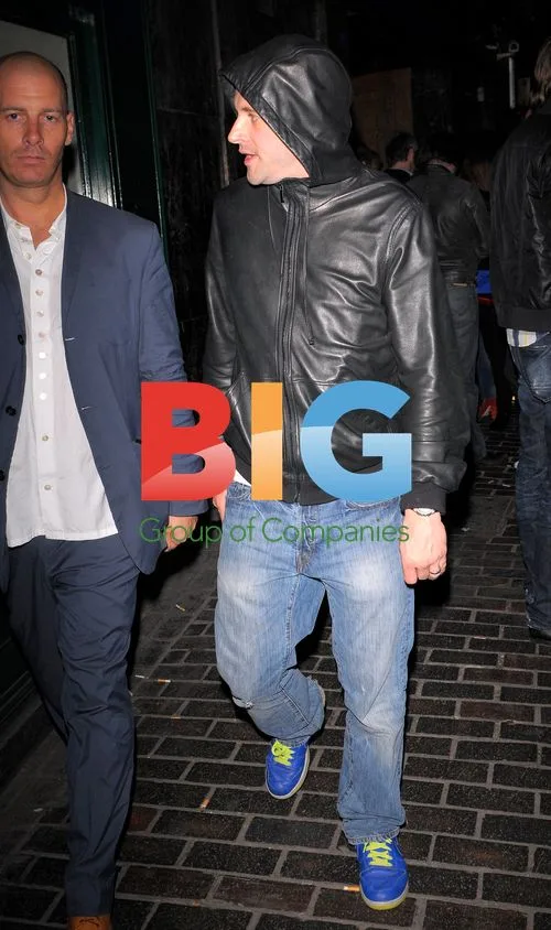 Celebs Leaving 'Box Club' in London