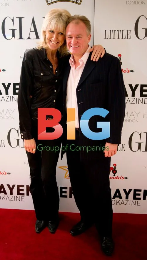 Bobby Davro and Guest at Joshua Foundation Gala