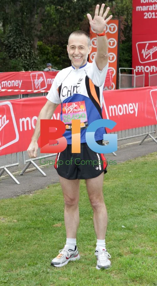 Michel Roux Jr at London Marathon