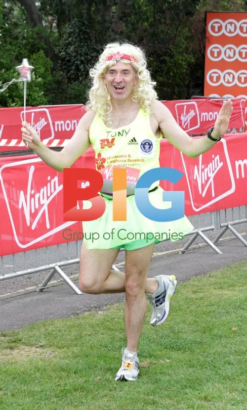 Tony Audenshaw at London Marathon