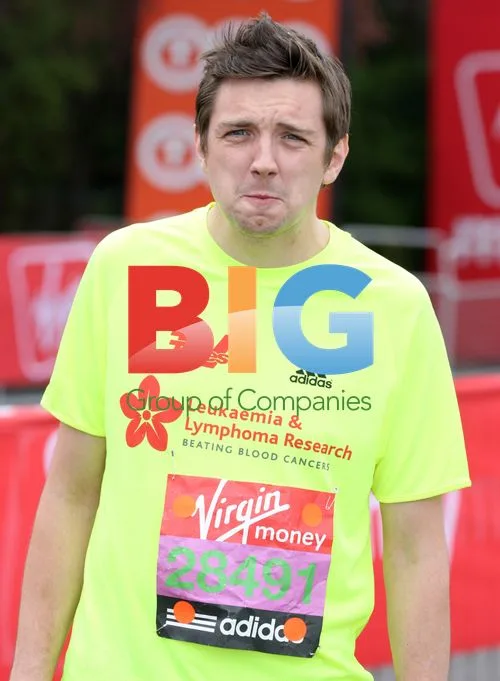 Craig Gazey at London Marathon