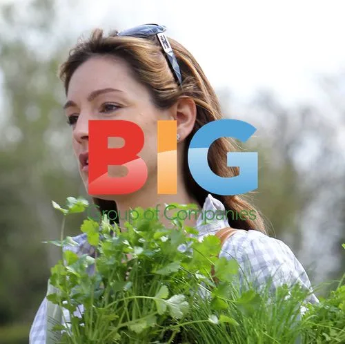 Pregnant Kelly Brook Spotted Shopping for Herbs
