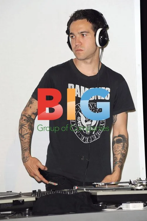 Pete Wentz at Volkswagen Beetle Reveal