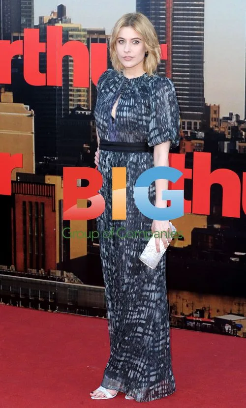 Greta Gerwig at Arthur Premiere
