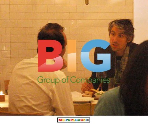 TV Presenter George Lamb Dining Out in Soho