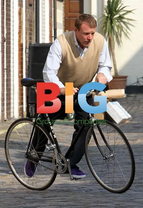Guy Ritchie on Bike