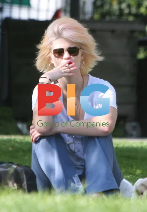 Pixie Geldof Hanging Out in London