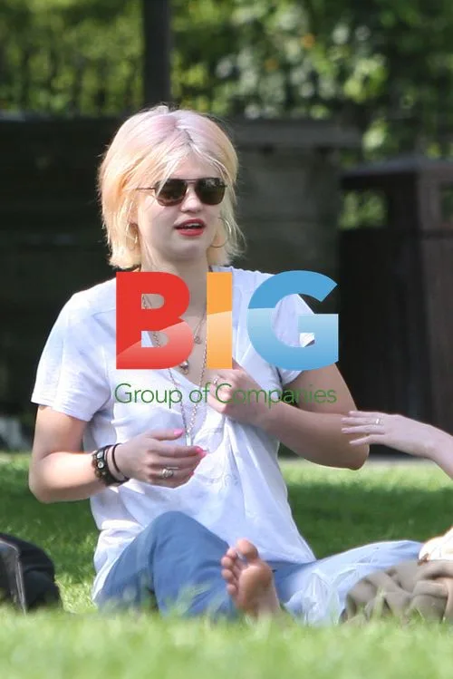 Pixie Geldof Hanging Out in London
