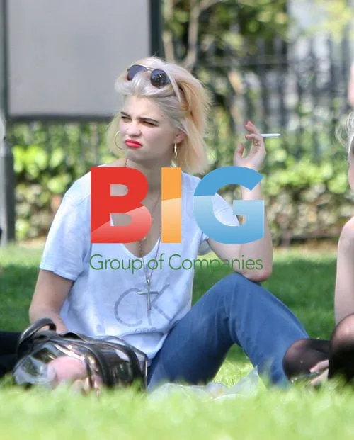 Pixie Geldof Hanging Out in London