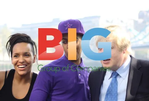 Boris Johnson and Chipmunk at London Event