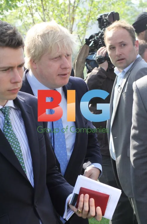 Boris Johnson and Chipmunk at London Event