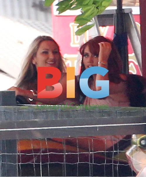 TOWIE cast on fairground ride for Kirk's birthday