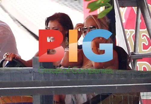 TOWIE Cast on Fairground Ride