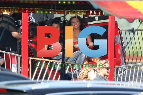 The Only Way Is Essex cast on fairground ride