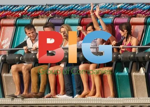 The Only Way Is Essex cast on a fairground ride