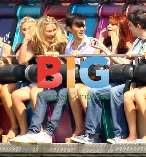 TOWIE Cast on Fairground Ride