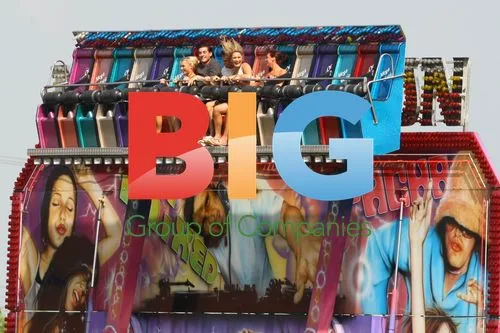The Only Way Is Essex cast on fairground ride