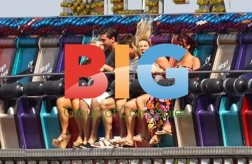 The Only Way Is Essex cast on fairground ride