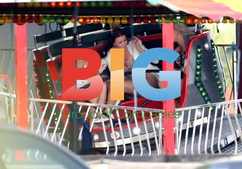 TOWIE Cast on Fairground Ride